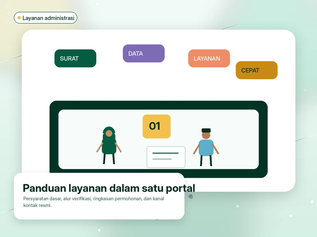 Ilustrasi pelayanan warga Gampong Meunasah Manyang